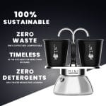 Bialetti Mini Indukcioni Set za Espreso za 2 Šolje + 2 Šoljice - Slika 2